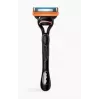 Rasoio Gillette Fusion5 — nero/arancione, 1 pezzo