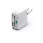 Hama 00201956 caricabatterie per dispositivi mobili universale bianco AC per interni