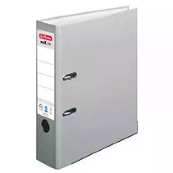 Raccoglitore ad anelli Herlitz 10841567 A4 grigio