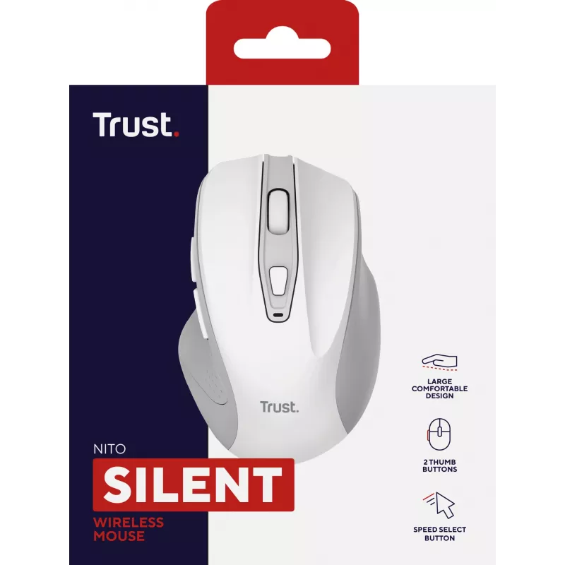 Trust Nito mouse universale per destrimani RF Wireless ottico 2200 DPI