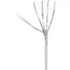 Cavo di rete Renkforce RF-4149858 0,25 m Cat6a S/FTP grigio