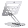 Techly hub USB-C 8 in 1 docking station supporto per tablet