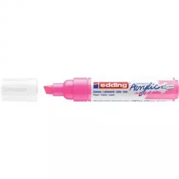 Pennarello Edding 5000 punta a scalpello rosa 1 pz.