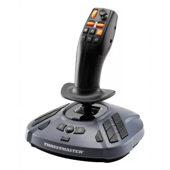 Thrustmaster T128 SimTask Farming Pack nero volante + pedale + leva del cambio PC, PlayStation 4, PlayStation 5