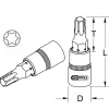 KS Tools 1/4 inch bussola a inserto TX, T30 (911.1446)