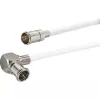 Cavo coassiale Schwaiger MMC15 052 1,5 m Mini D F bianco