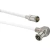 Cavo coassiale Schwaiger MMC15 052 1,5 m Mini D F bianco
