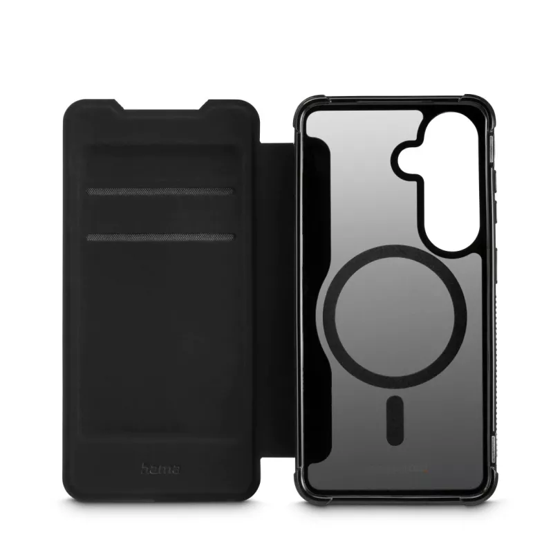 Hama 00016003 Extreme Protect custodia a libro per Samsung Galaxy S26, magnetica, nera
