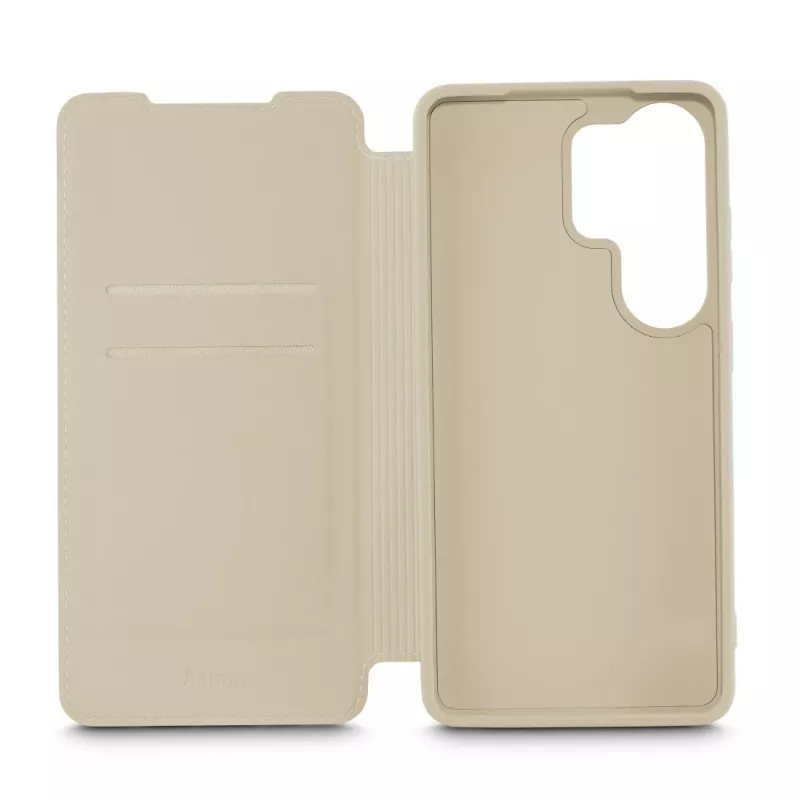Hama Fantastic Feel 00016029 custodia a libro per Samsung Galaxy S26 Ultra, beige