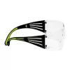 Occhiali di sicurezza 3M SF4000CC1 — occhiali protettivi in plastica, lente trasparente, nero/verde
