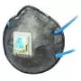 Maschera antipolvere 3M 9922C2, riutilizzabile in stile maschera respiratoria, confezione da 2, antracite