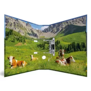 Raccoglitore ad anelli A4 Herma 20140, cartone, formato A4, singolo, multicolore
