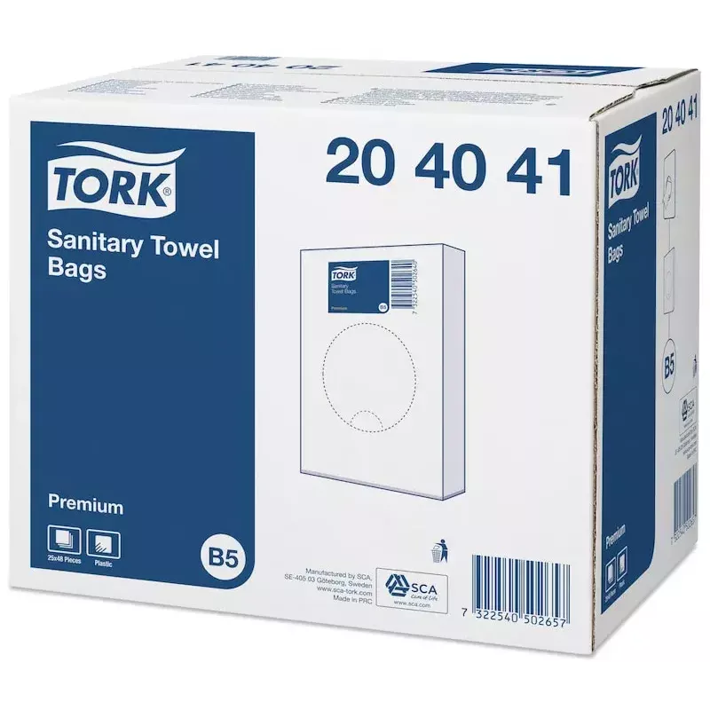 Sacchi per rifiuti Tork 204041 bianco 25 pz.