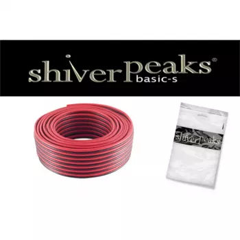 Cavo audio ShiverPeaks BS06-18105 25 m nero rosso