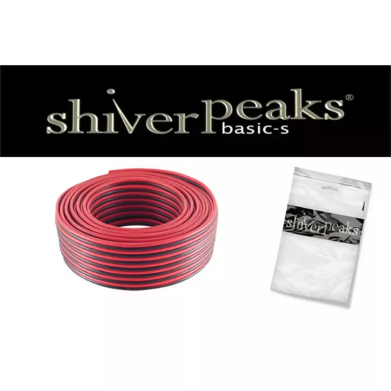 Cavo audio ShiverPeaks BS06-21506 25 m nero rosso