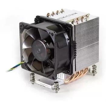 Dissipatore Cooler Dynatron R-27 processore 8 cm alluminio nero