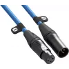 Cavo XLR Rode XLR3M-B 3 m — cavo microfono maschio su femmina, blu