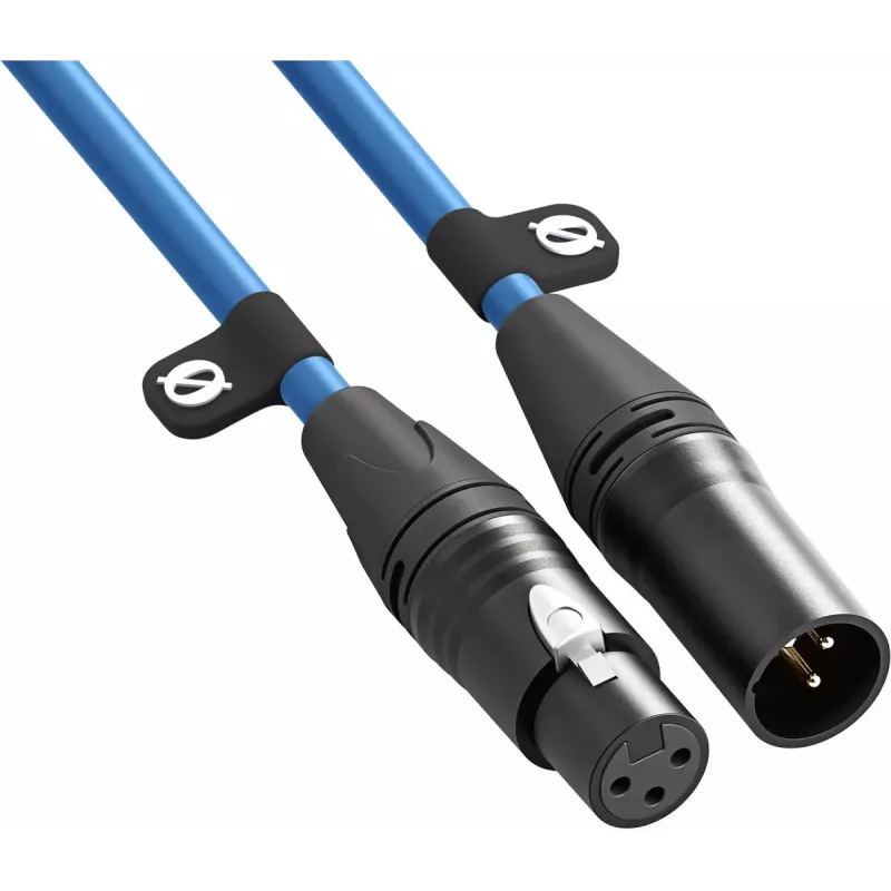 Cavo XLR Rode XLR3M-B 3 m — cavo microfono maschio su femmina, blu