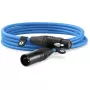 Cavo XLR Rode XLR3M-B 3 m — cavo microfono maschio su femmina, blu