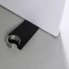 Fermo porta Blomus WEDO nero gomma acciaio inox