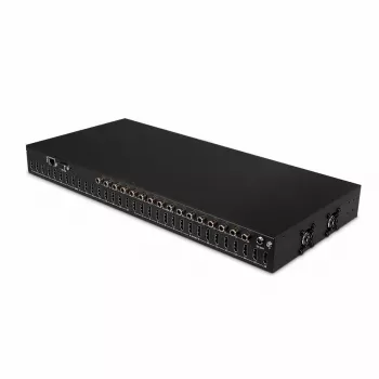 Lindy 16x16 matrice HDMI 4K60, HDMI, HDMI, 3,5 mm, 3840 x 2160 pixel, nero, metallo