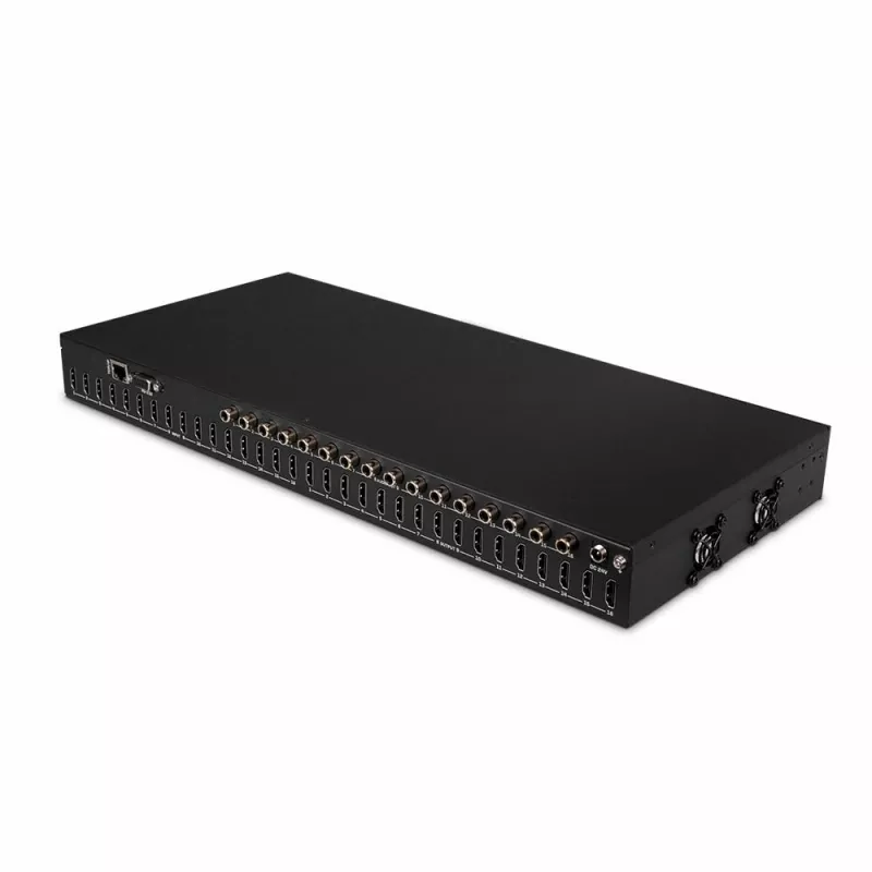 Lindy 38359 matrix switch HDMI 16x16, 4K60, da scrivania