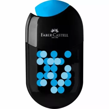 Faber-Castell 183535 Two Tone Temperamatite doppio con contenitore, display da 18