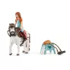 schleich HORSE CLUB Mia & Spotty, cavallo con cavallerizza, cavalli, 5 anni, multicolore, plastica