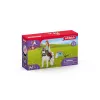schleich HORSE CLUB Mia & Spotty, cavallo con cavallerizza, cavalli, 5 anni, multicolore, plastica