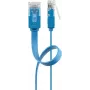 Cavo patch piatto Goobay CAT 6 2 m U/UTP blu