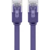 Cavo patch piatto Goobay CAT 6 2 m U/UTP viola