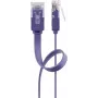 Cavo patch piatto Goobay CAT 6 2 m U/UTP viola