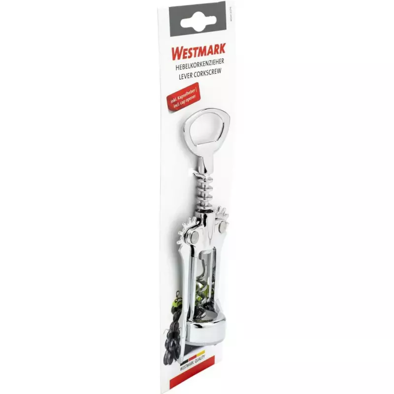 Cavatappi Westmark 60202270 cavatappi base, acciaio, 173×63×37 mm