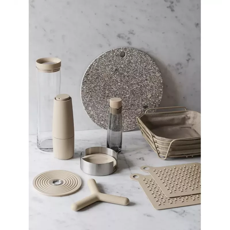 Blomus LARETO Set di sottobicchieri 64065, marrone, 6 pz.
