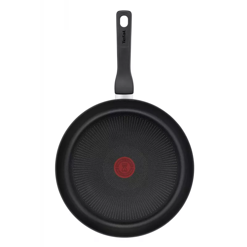 Tefal Hard Titanium Pro G28990 set di padelle, 2 pz., rivestimento in titanio, alluminio, induzione, 175°C, nero