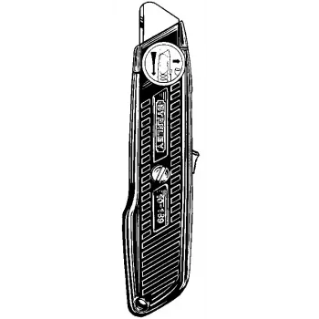 Taglierino di sicurezza Stanley 155 mm con ritorno a molla