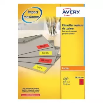 Etichetta adesiva per stampante AVERY DP24R-100