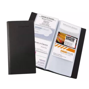 Portabiglietti da visita Sigel VZ172 plastica nero