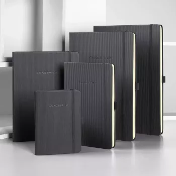 Quaderno Sigel CO117 194 fogli nero