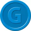 Sigel WM007 Gettoni per bevande, blu, 25 mm