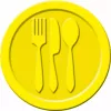 Gettoni pasto/evento SIGEL WM002, giallo, 100 pz.