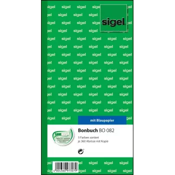 Etichetta non adesiva Sigel BO082 multicolore rettangolare
