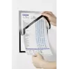 Cornice magnetica A4 Durable Duraframe argento