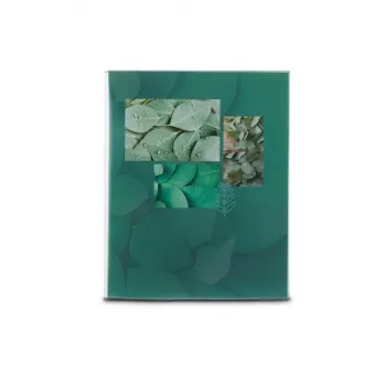 Hama Singo II album fotografico verde 40 fogli rilegatura adesiva