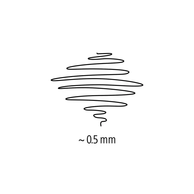Staedtler Pigment Liner 308 fineliner, 0,5 mm, astuccio da 6