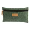 Astuccio morbido Herlitz GREENline poliestere verde grigio 210x15x123 mm