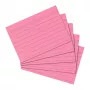 Scheda per schedario Herlitz 10835890 rosa 100 pezzi