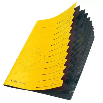 Indice a linguette Herlitz 10843340 giallo A4