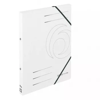 Raccoglitore in cartone bianco A4 Herlitz 11255429
