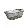 Fischer 61063 cestino per portapacchi bici, rete fine, nero (61063)